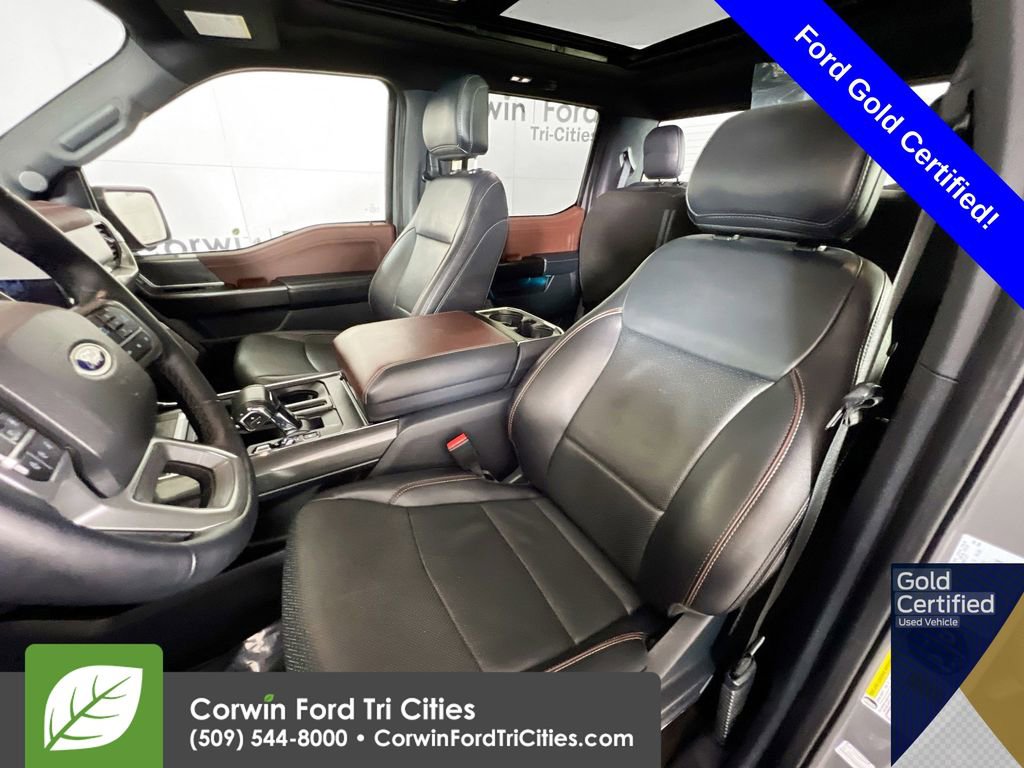 Certified 2021 Ford F150 Lariat w/ Equipment Group 502A High image 25
