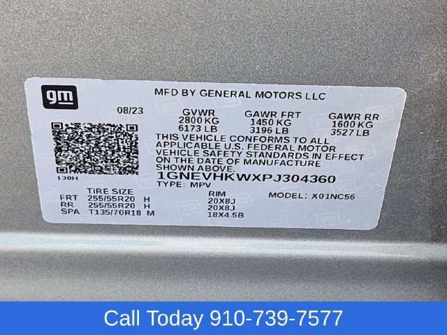Used 2023 Chevrolet Traverse LT w/ LT Premium Package AWD/4WD image 45