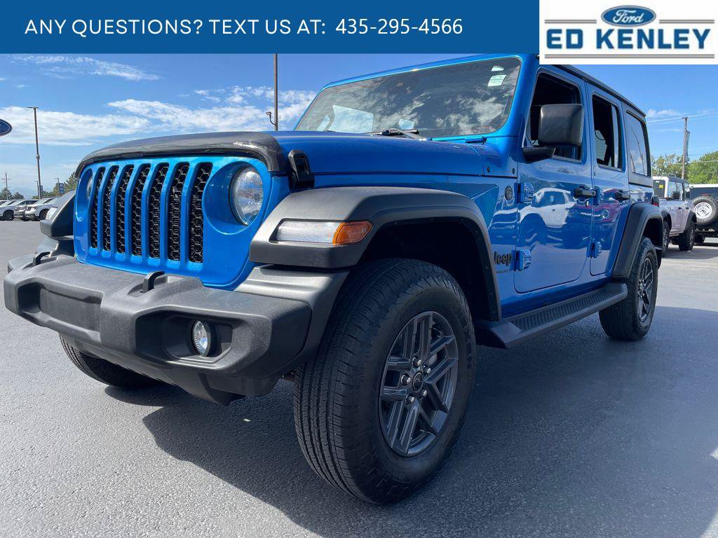 Used 2024 Jeep Wrangler Unlimited Sport AWD/4WD video 1