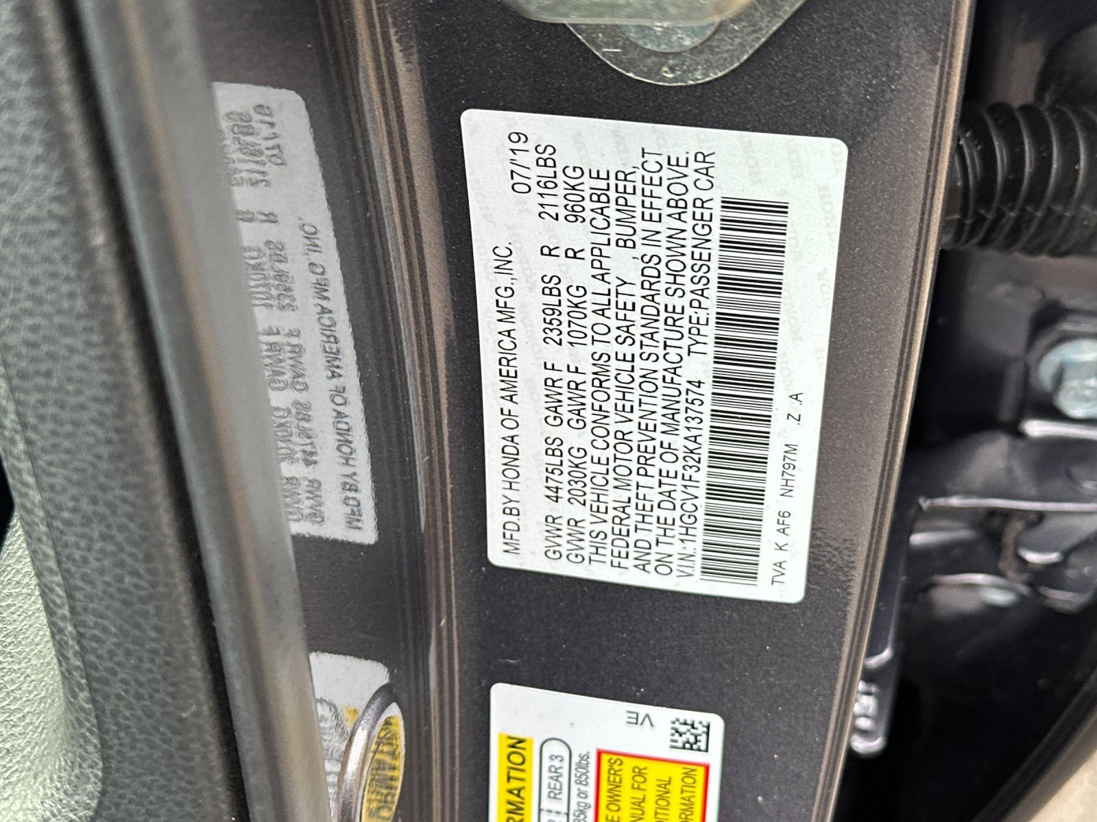 Used 2019 Honda Accord Sport image 26