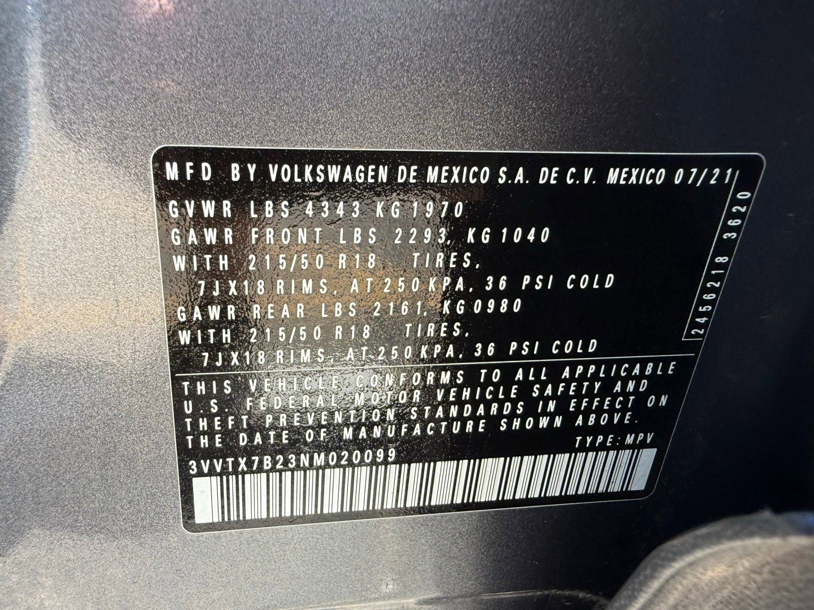 Used 2022 Volkswagen Taos SE w/ Panoramic Sunroof Package image 44