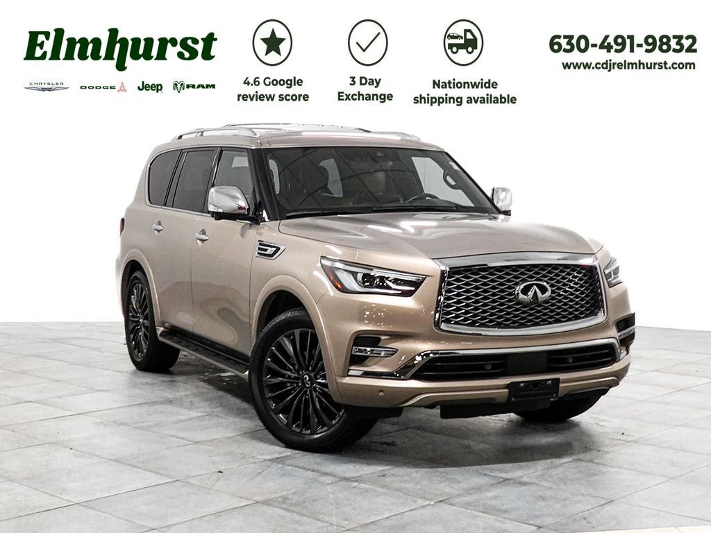 Used 2023 INFINITI QX80 Sensory w/ All-Season Package