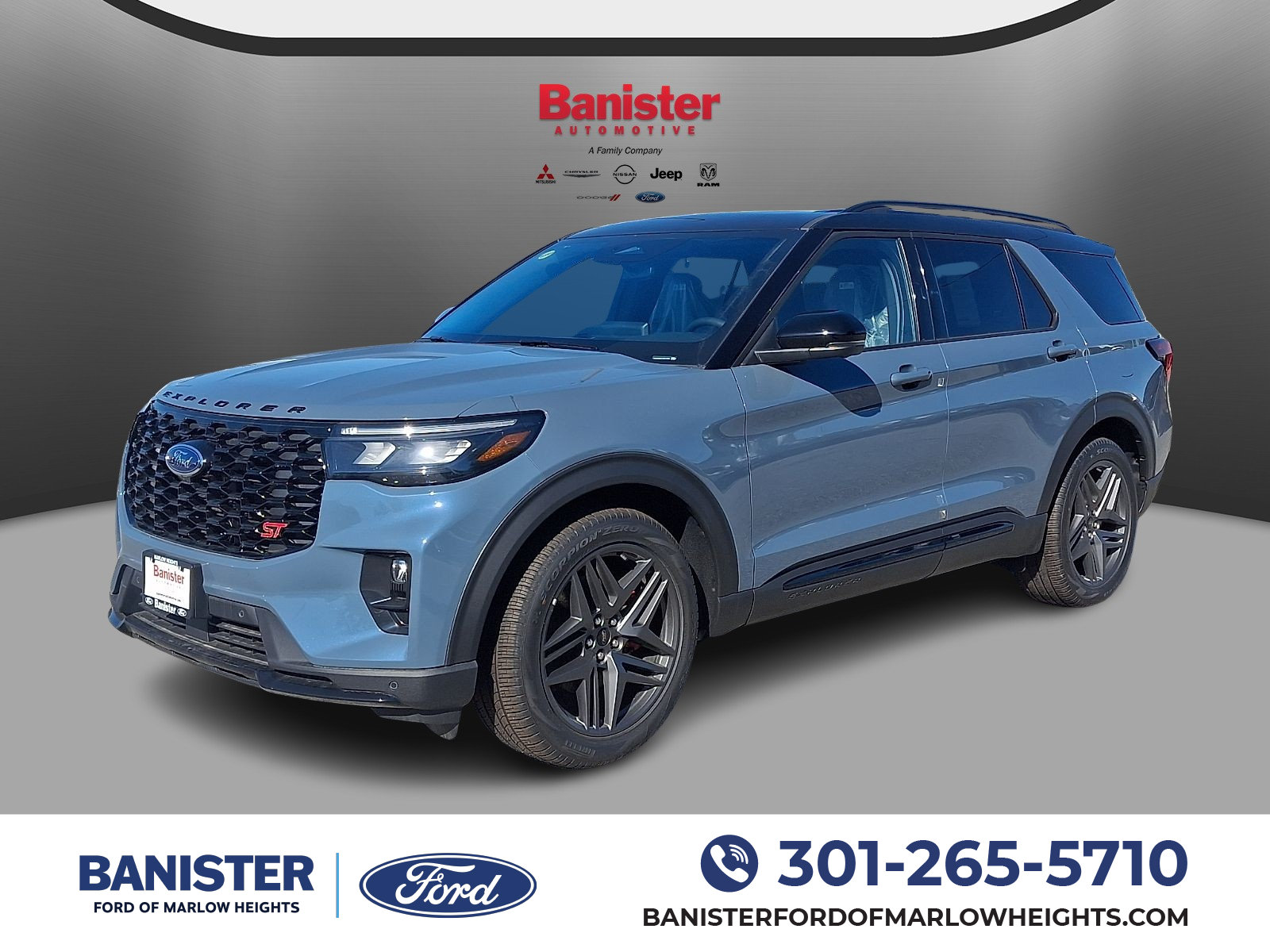 New 2026 Ford Explorer ST w/ Sun And Sound Package AWD/4WD image 1