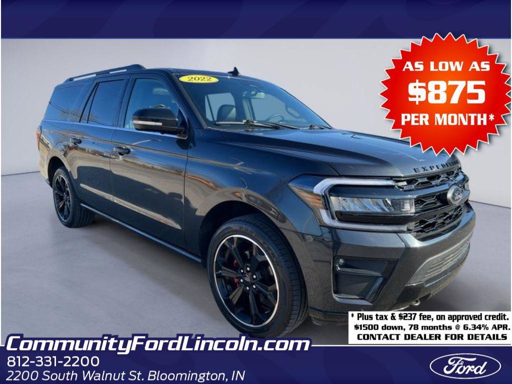 Used 2022 Ford Expedition Max Limited