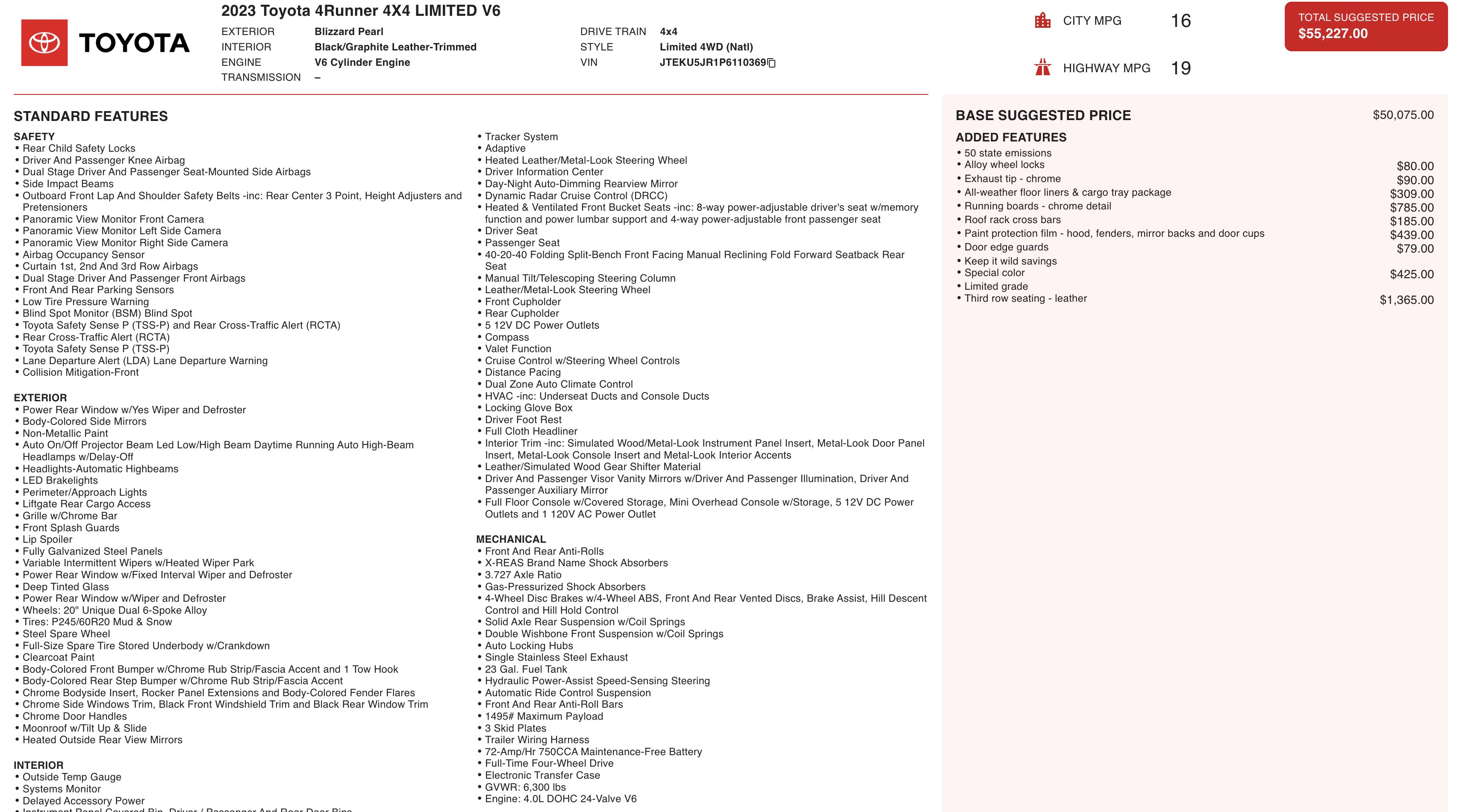 Used 2023 Toyota 4Runner Limited image 5