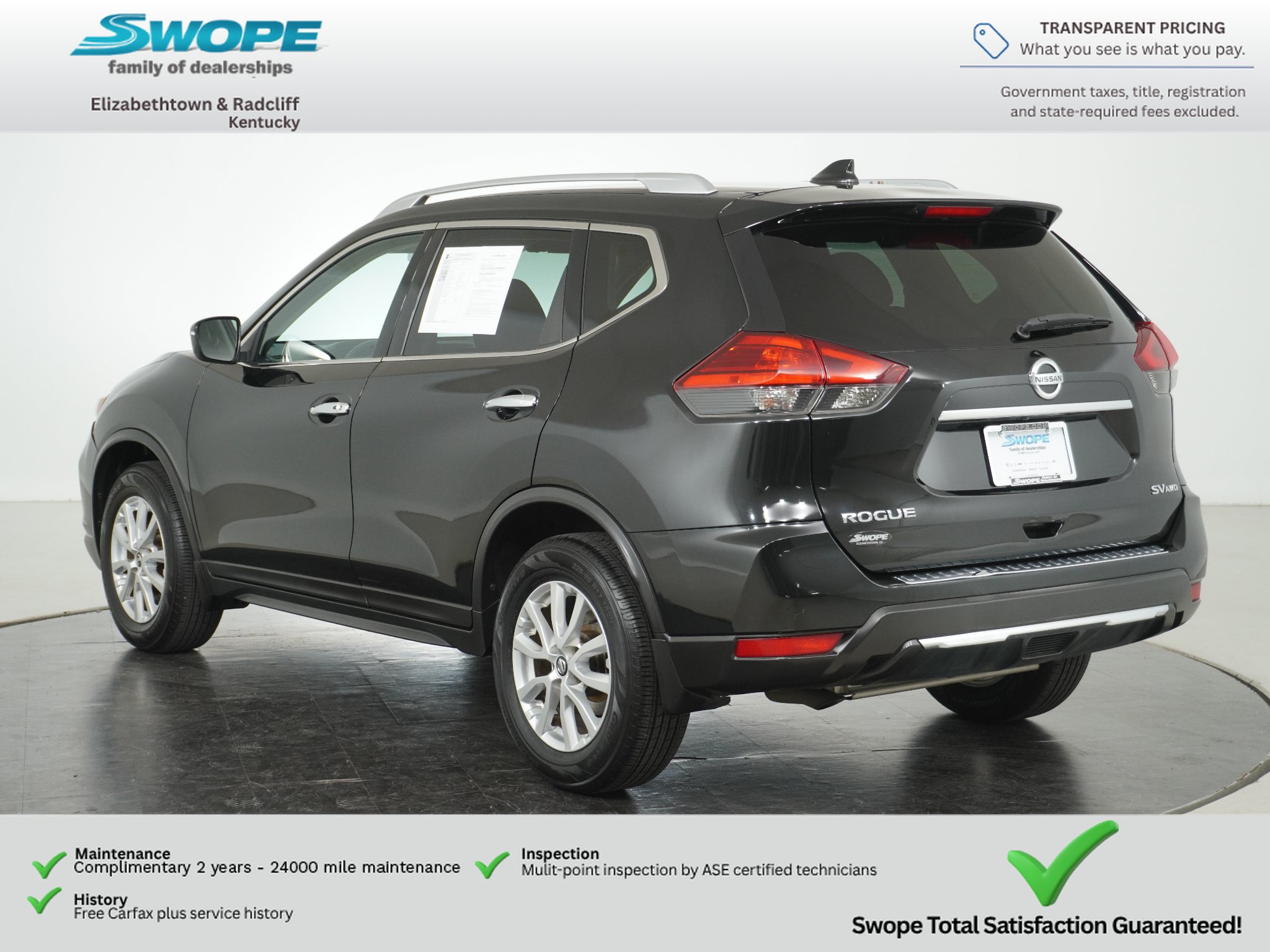 Certified 2017 Nissan Rogue SV AWD/4WD image 6