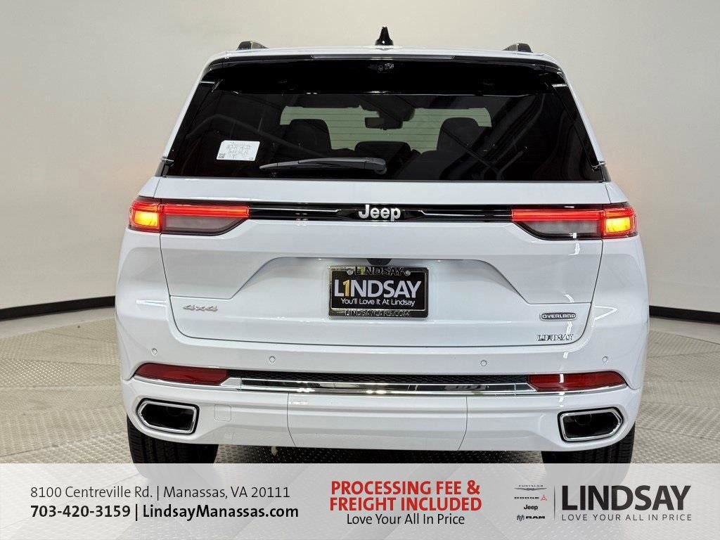 New 2025 Jeep Grand Cherokee Overland w/ Adv Protech Group III AWD/4WD image 8