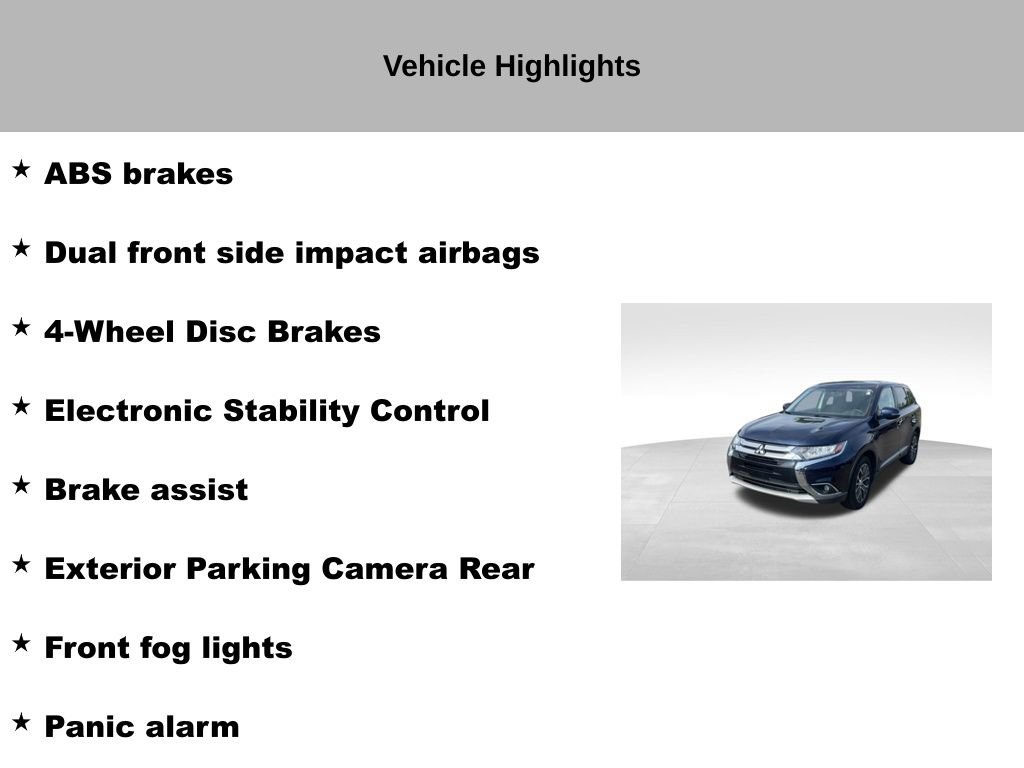 Used 2016 Mitsubishi Outlander SE AWD/4WD image 14