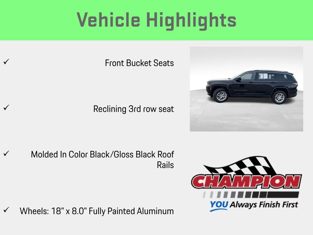 Used 2023 Jeep Grand Cherokee L Laredo AWD/4WD image 12