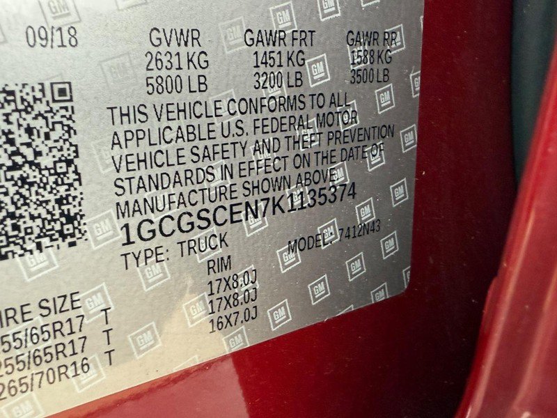 Used 2019 Chevrolet Colorado LT w/ LT Convenience Package image 21