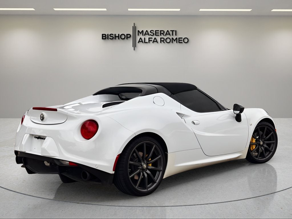 Used 2015 Alfa Romeo 4C Spider w/ Spider Track Package RWD image 6