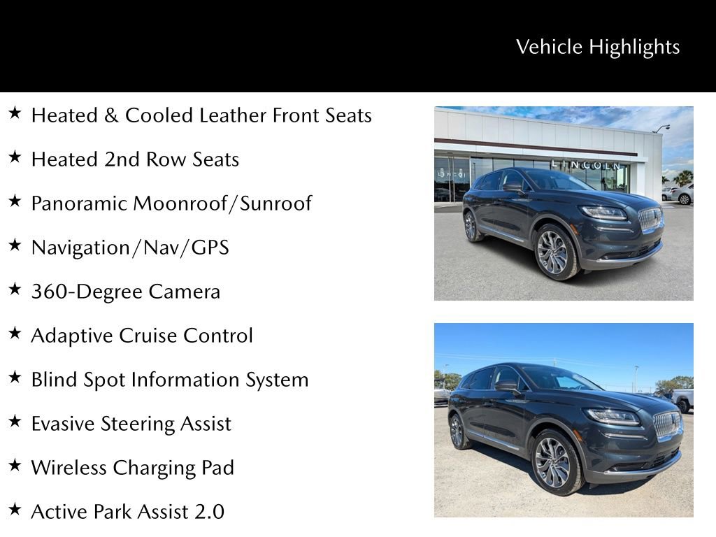 Used 2022 Lincoln Nautilus Reserve w/ Equipment Group 201A image 22