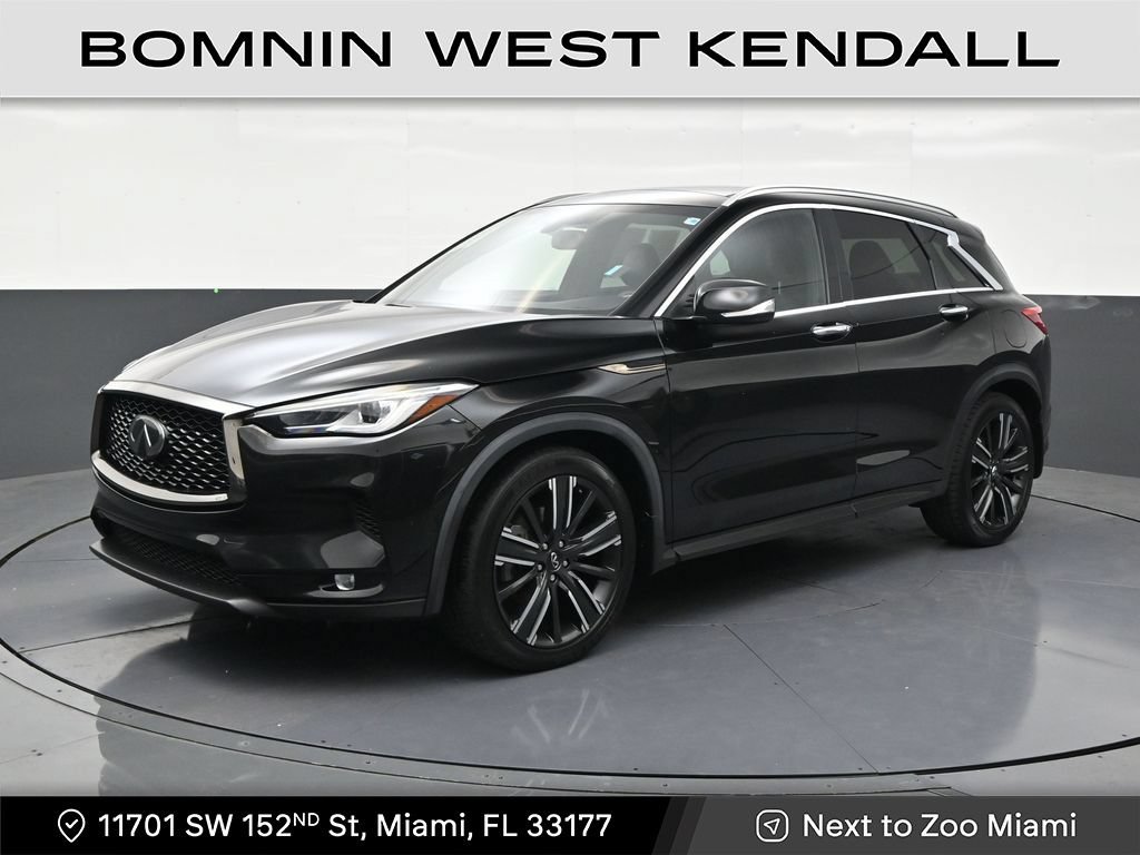 Used 2021 INFINITI QX50 Luxe w/ Appearance Package FWD image 1