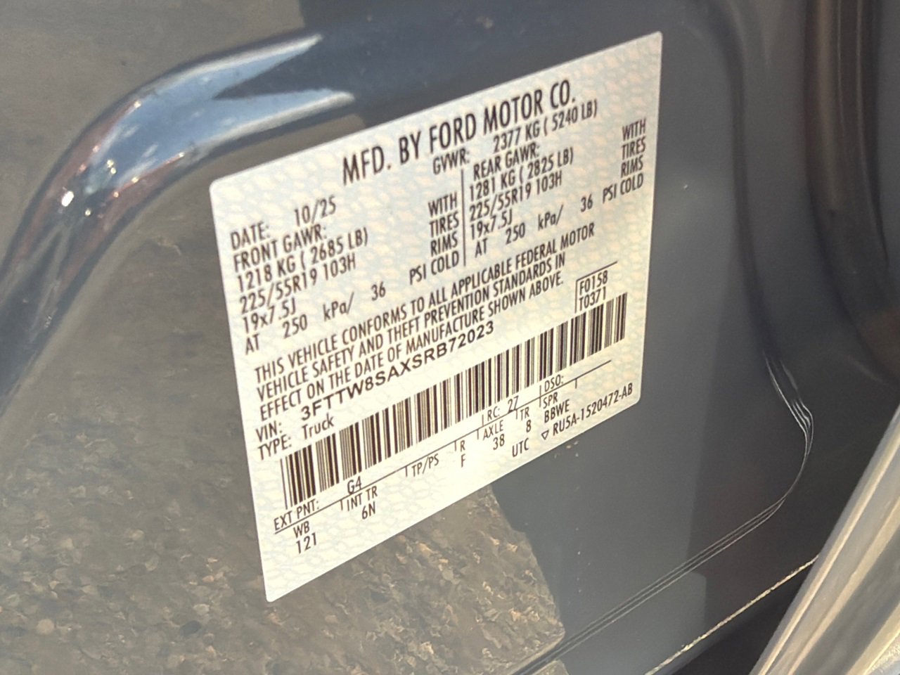 New 2025 Ford Maverick Lariat w/ 4K Tow Package image 33