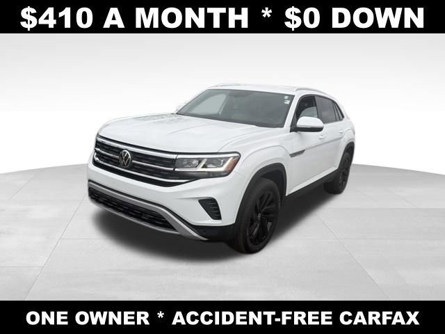 Used 2023 Volkswagen Atlas Cross Sport SE w/ Black Wheel Package