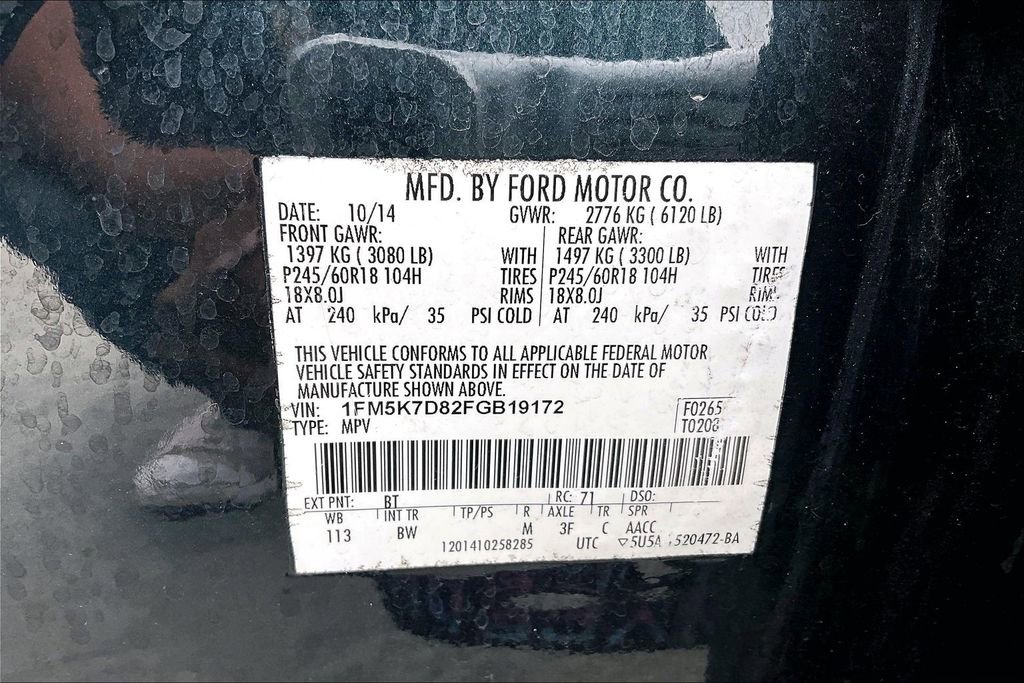 Used 2015 Ford Explorer XLT w/ Equipment Group 202A FWD image 34