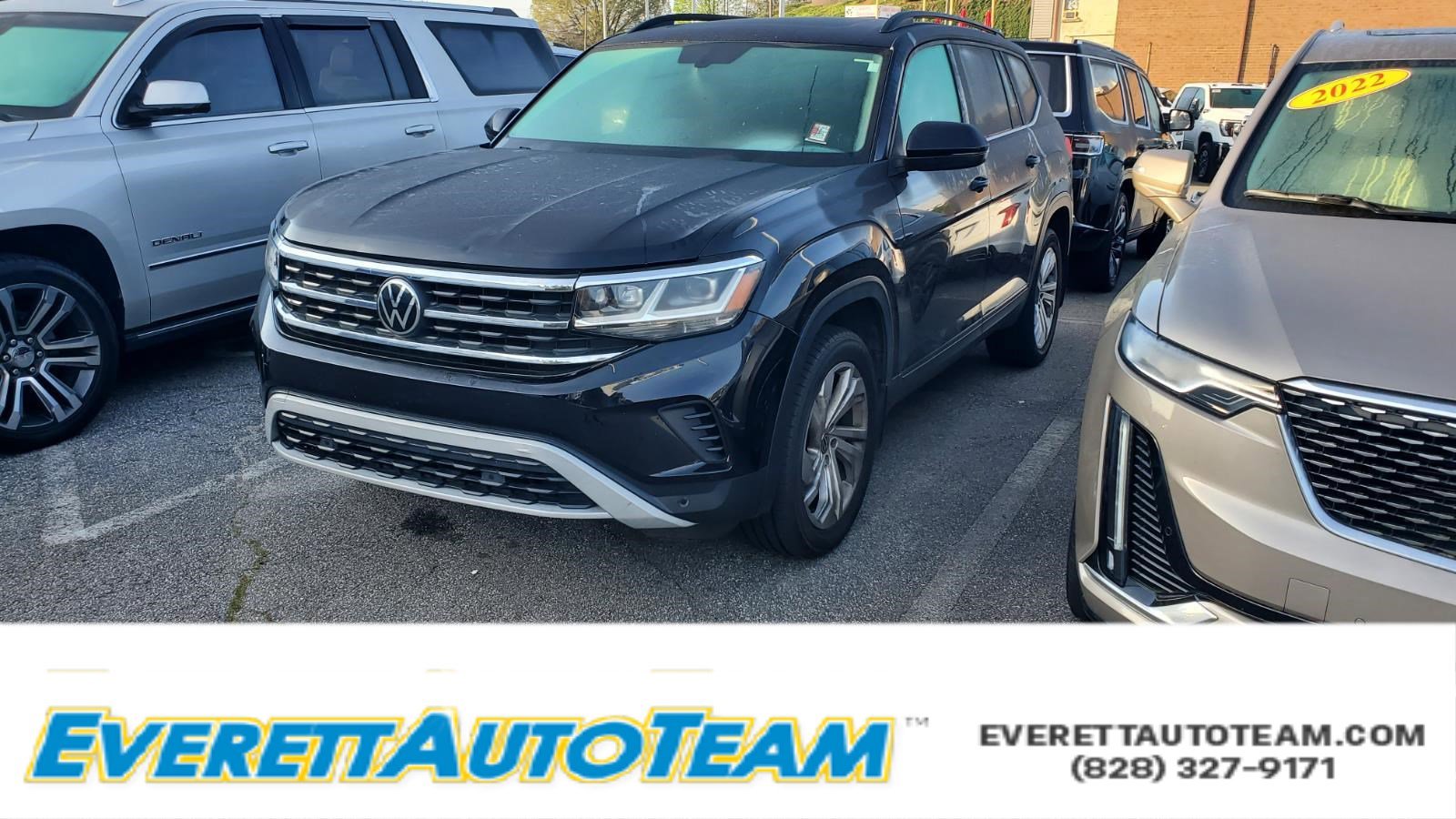 Used 2021 Volkswagen Atlas SE w/ Panoramic Sunroof Package image 1