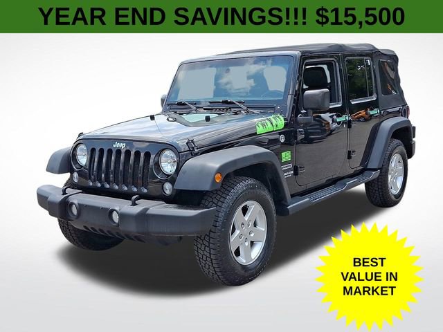 Used 2016 Jeep Wrangler Unlimited Sport w/ Quick Order Package 23S image 4