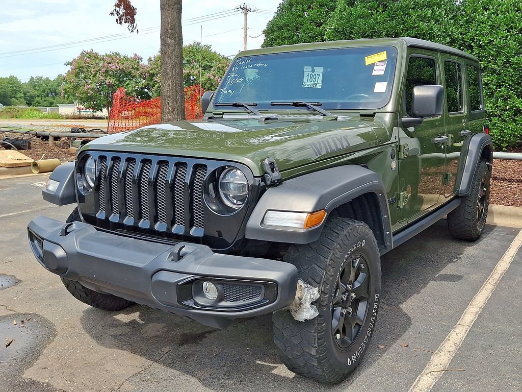 Used 2022 Jeep Wrangler Unlimited Sport AWD/4WD video 1