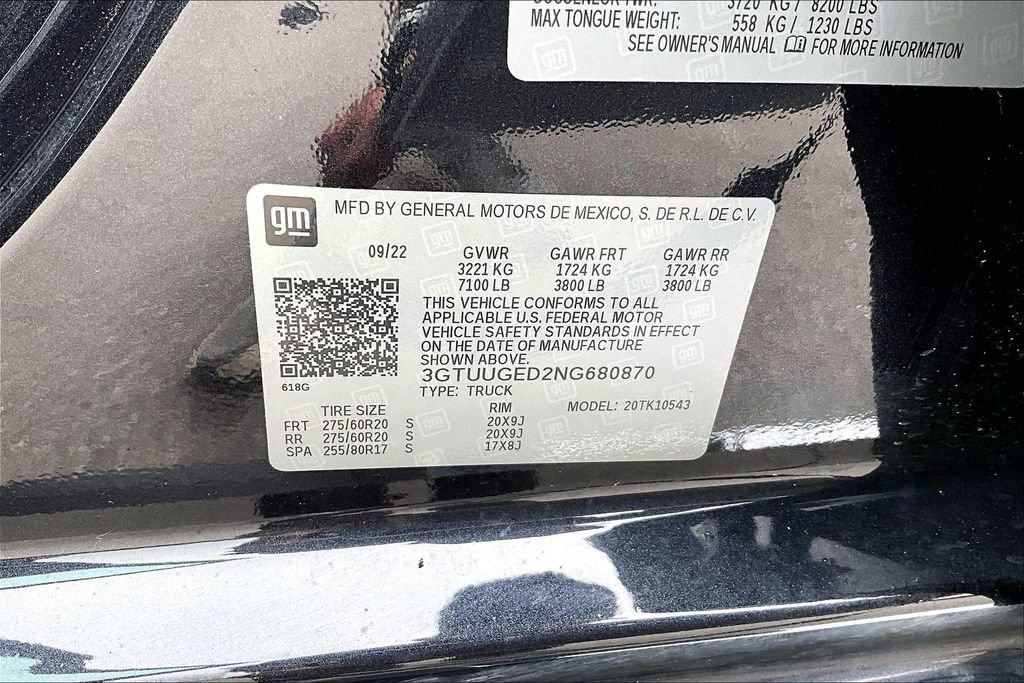 Used 2022 GMC Sierra 1500 Denali AWD/4WD image 42