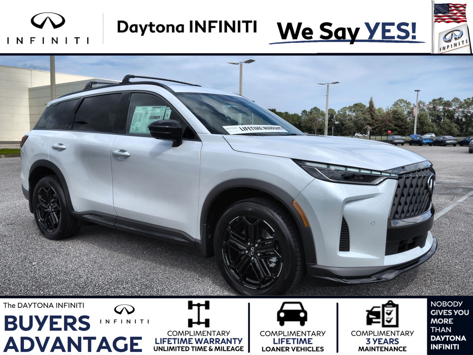 New 2027 INFINITI QX60 Sport w/ Dark Cargo Package