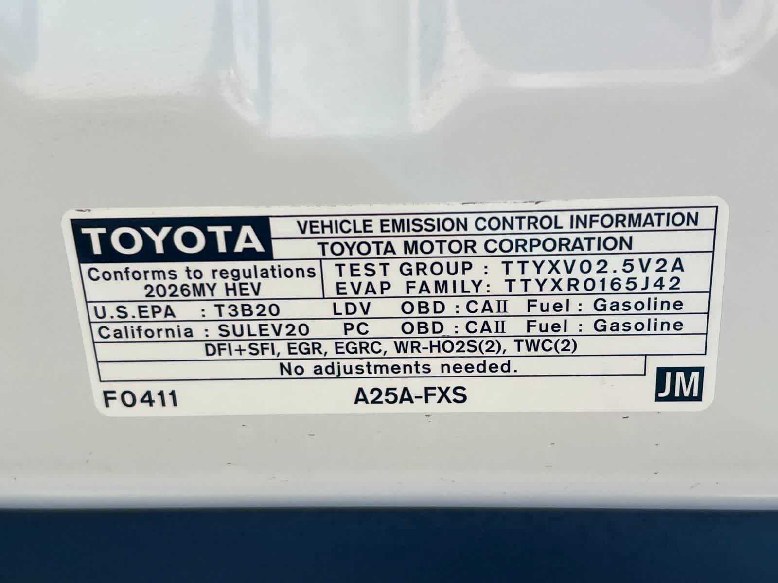 Used 2026 Toyota Camry XLE FWD image 29