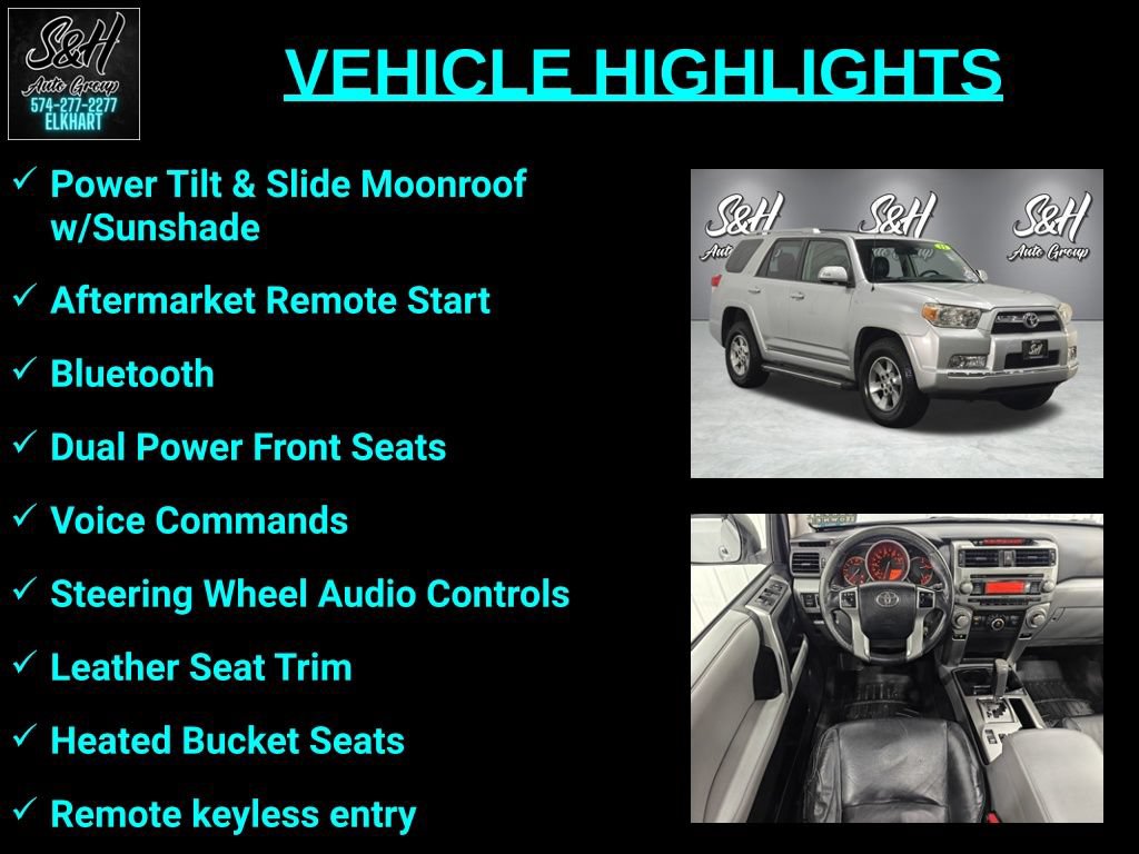 Used 2011 Toyota 4Runner SR5 w/ Premium Pkg w/Leather AWD/4WD image 3