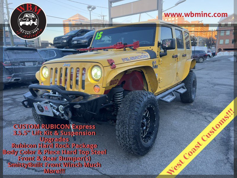 Used 2015 Jeep Wrangler Unlimited Rubicon