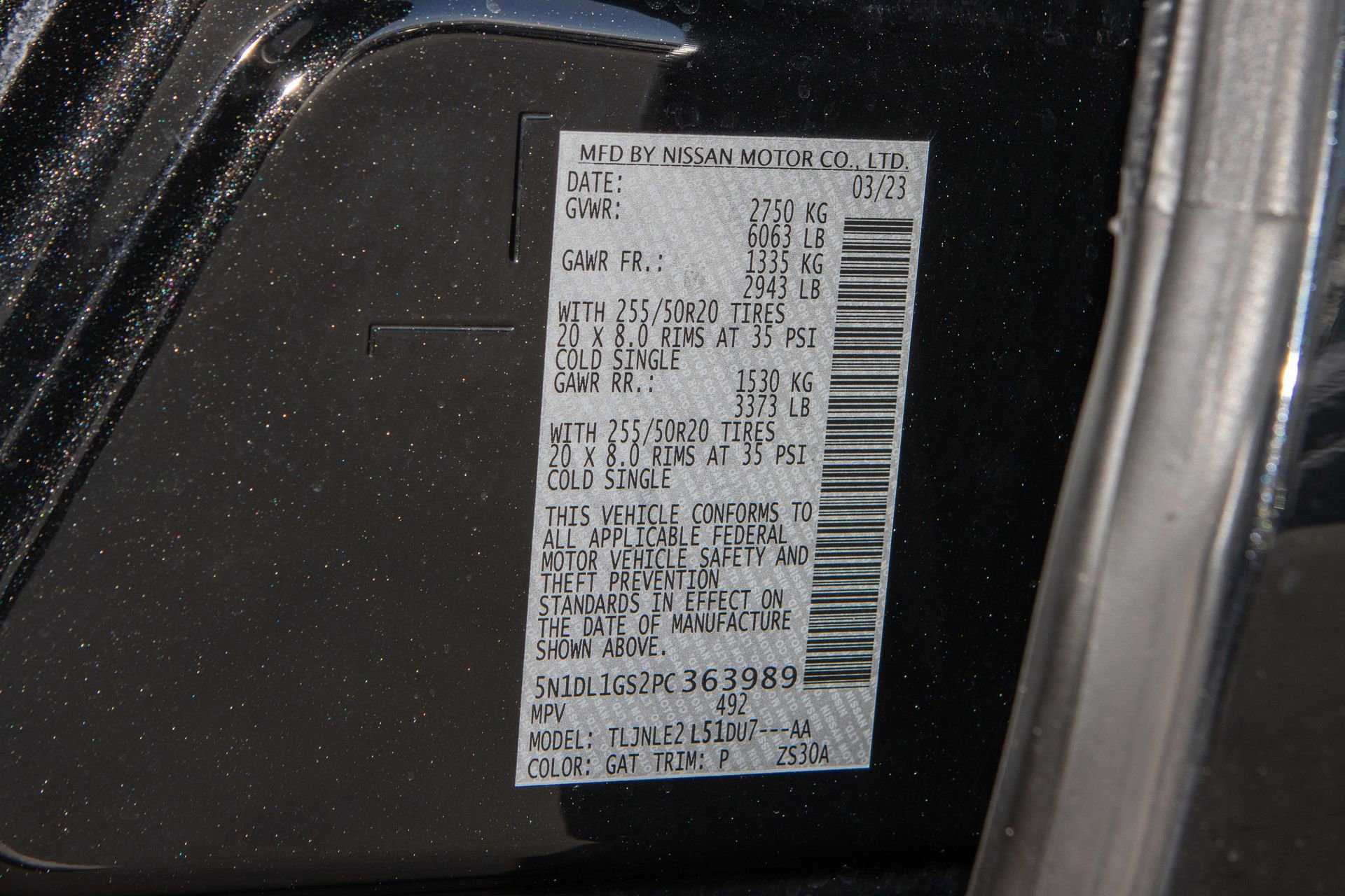 Used 2023 INFINITI QX60 Sensory w/ Cargo Package image 44