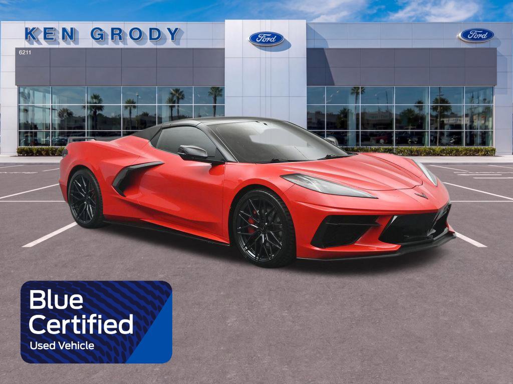 Used 2021 Chevrolet Corvette Stingray Premium Conv w/ Z51 Performance Package RWD image 1