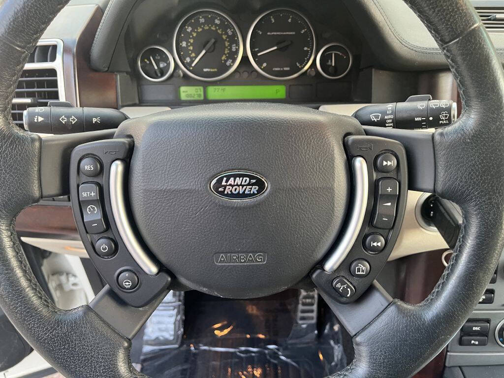 Used 2008 Land Rover Range Rover Supercharged AWD/4WD image 11