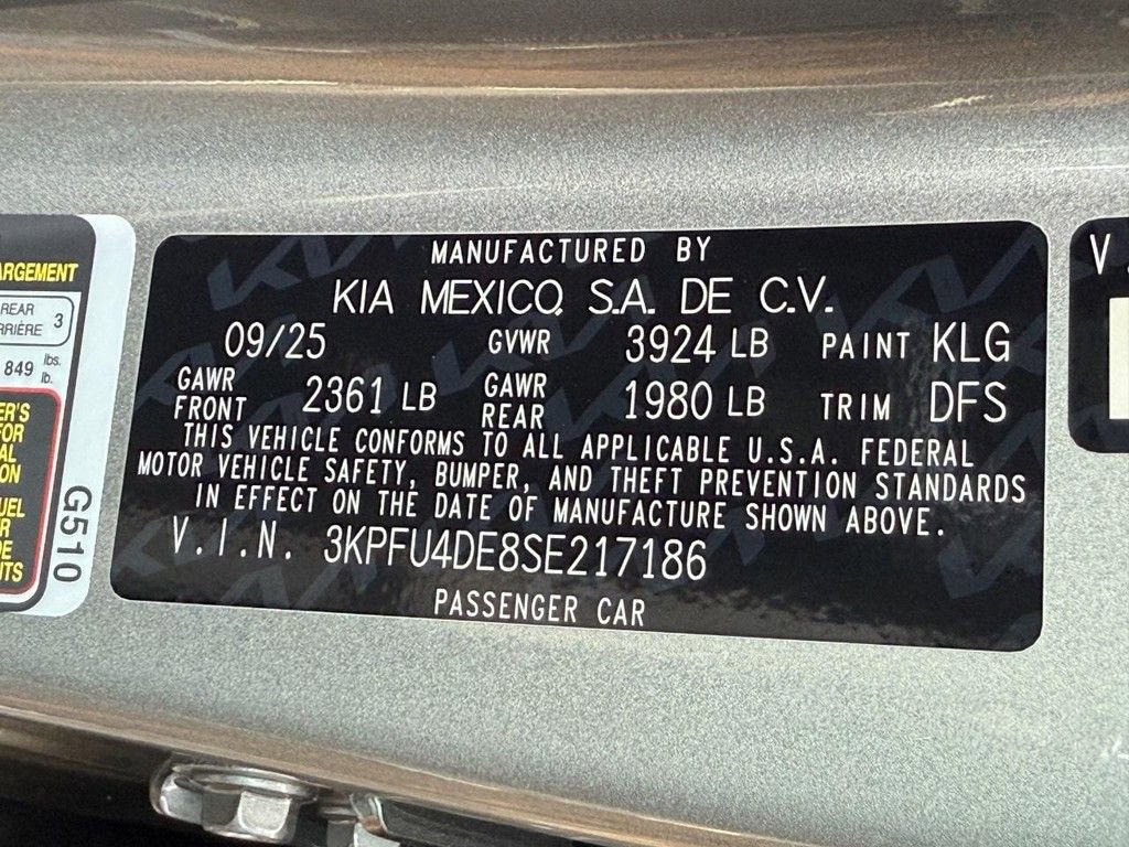 New 2025 Kia K4 EX image 20