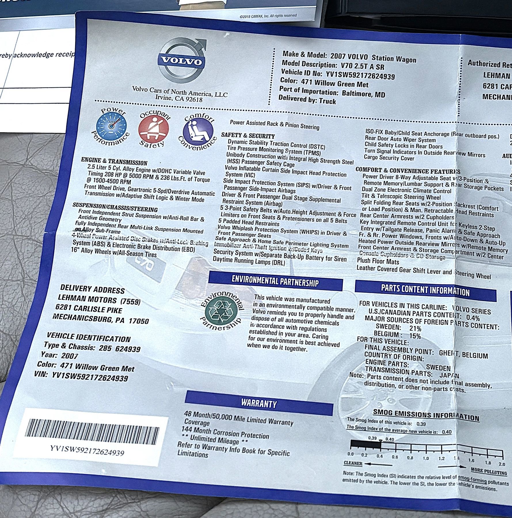 Used 2007 Volvo V70 2.5T image 23