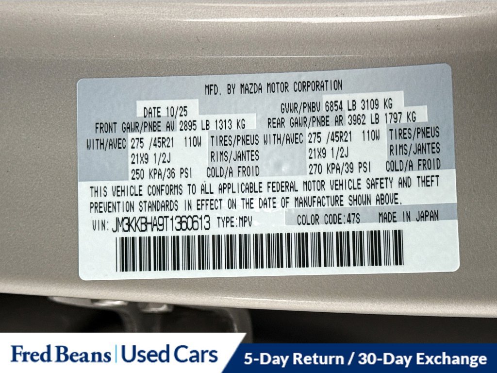 Used 2026 MAZDA CX-90 Plug-In Hybrid w/ Preferred AWD/4WD image 41