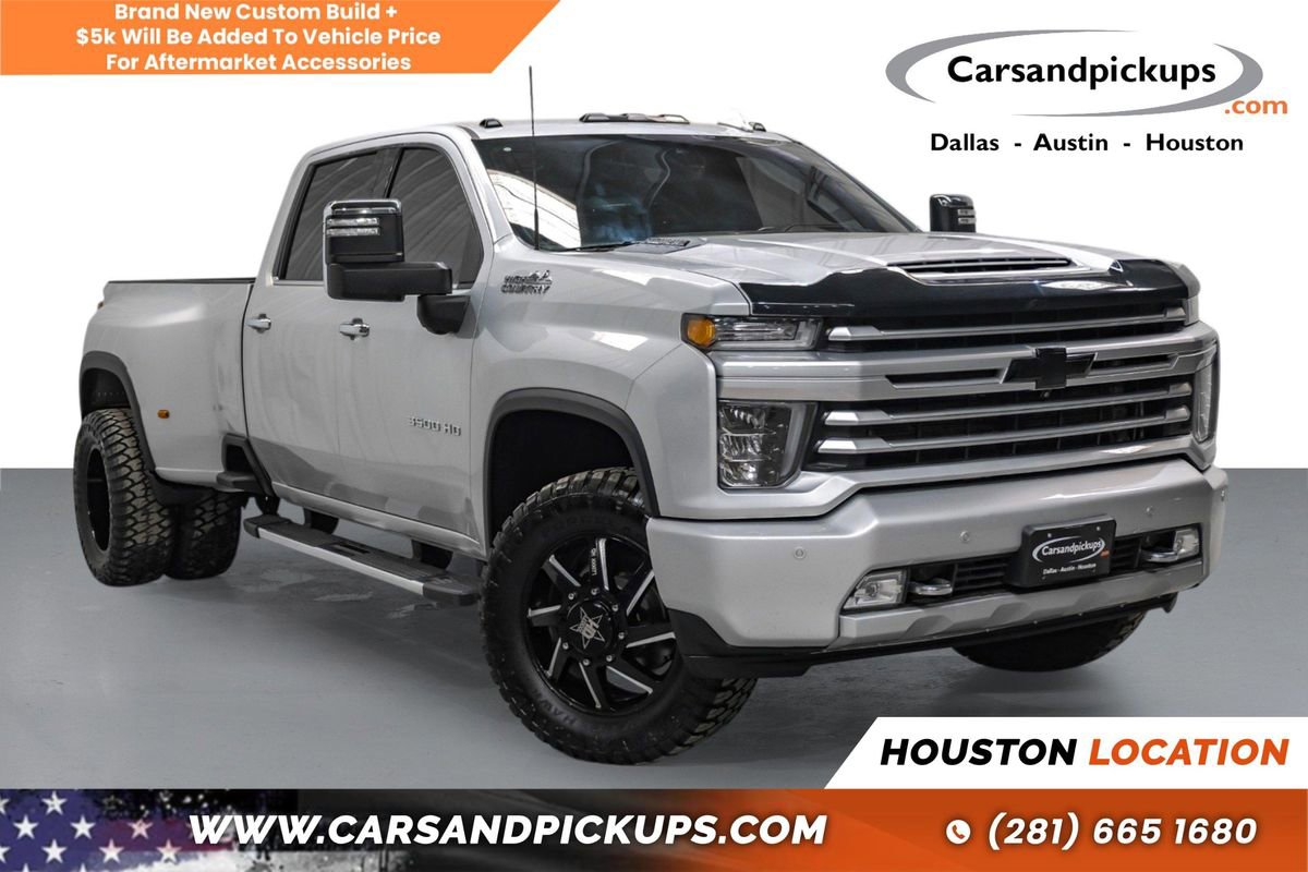 Used 2021 Chevrolet Silverado 3500 High Country w/ Snow Plow Prep/Camper Package