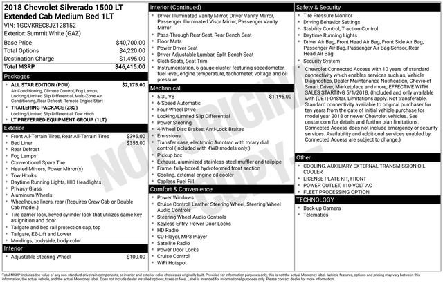 Used 2018 Chevrolet Silverado 1500 LT w/ All Star Edition image 32