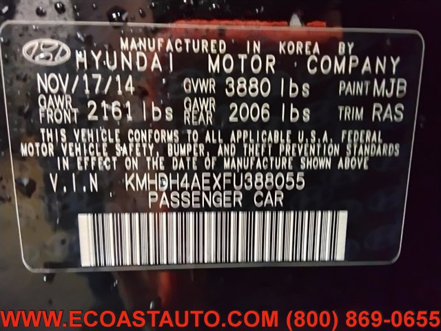Used 2015 Hyundai Elantra SE w/ Option Group 02 FWD image 19