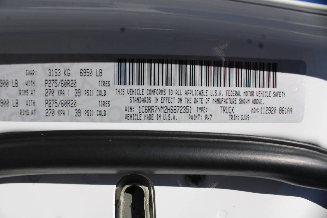 Used 2017 RAM 1500 Laramie w/ Convenience Group image 52