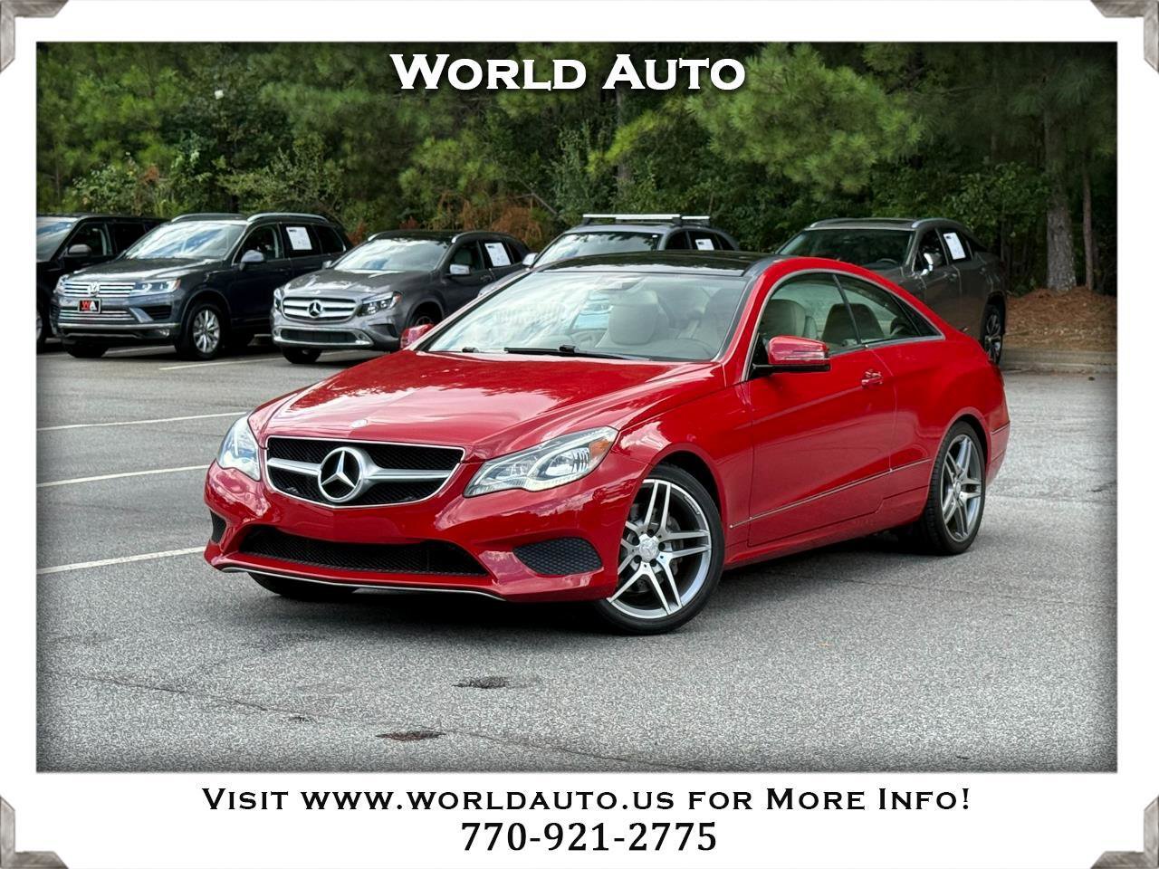 Used 2014 Mercedes-Benz E 350 Coupe image 1