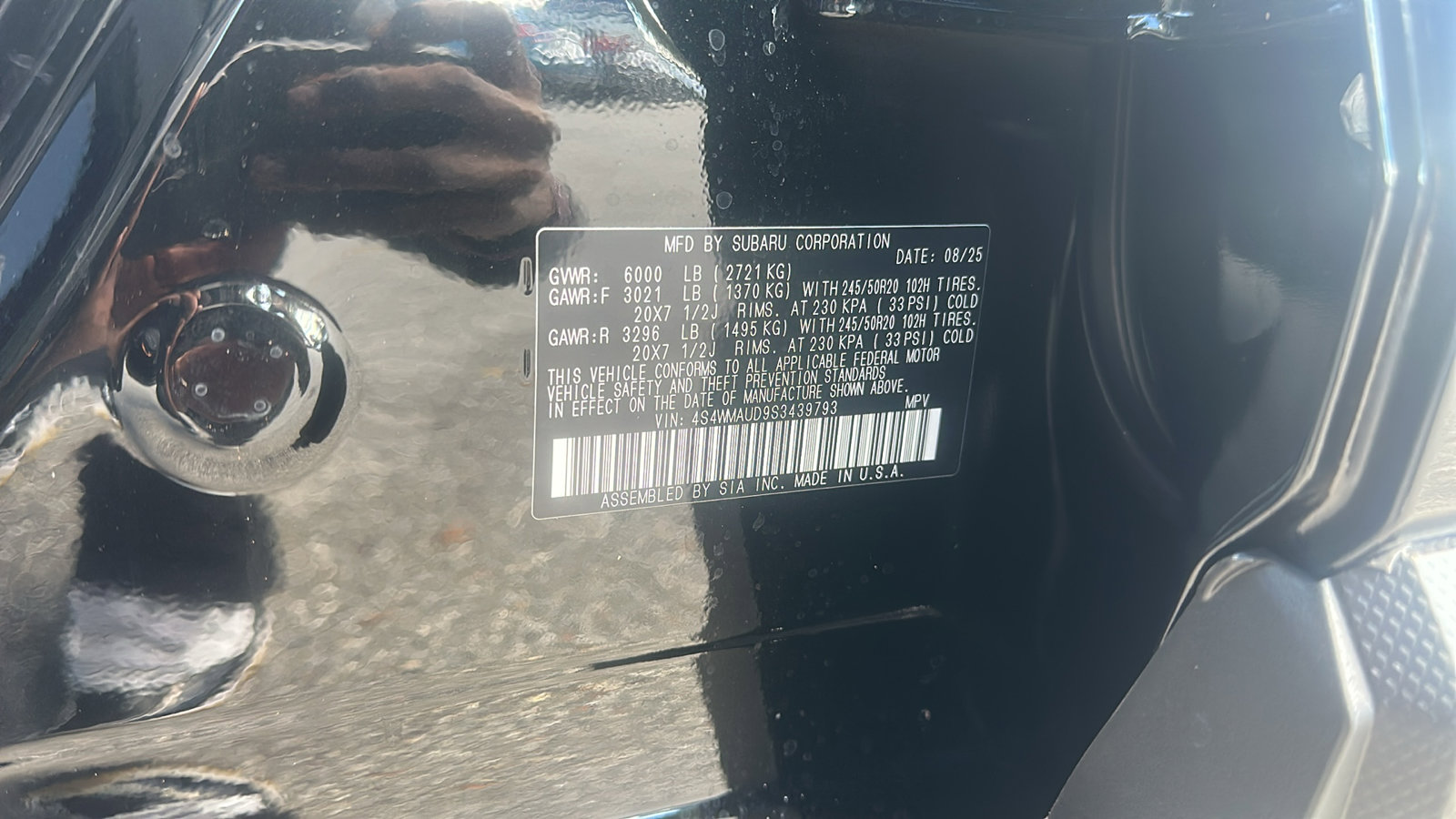 New 2025 Subaru Ascent Touring image 11