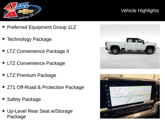 Certified 2025 Chevrolet Silverado 3500 LTZ w/ LTZ Premium Package AWD/4WD image 2