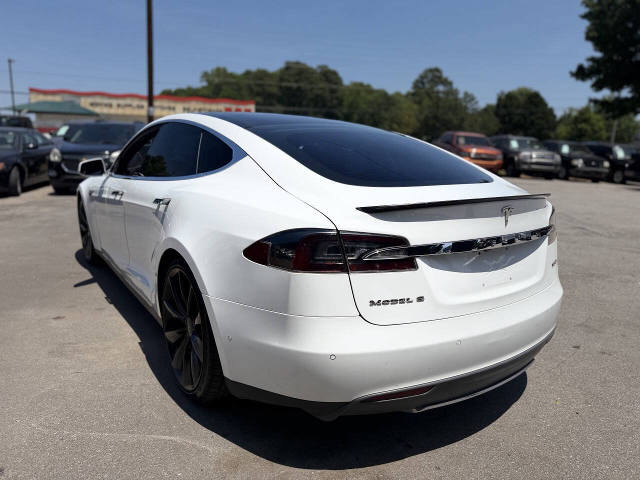 Used 2015 Tesla Model S P85D AWD/4WD image 7