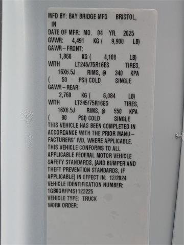 New 2025 Chevrolet Express 3500 w/ Power Convenience Package image 32