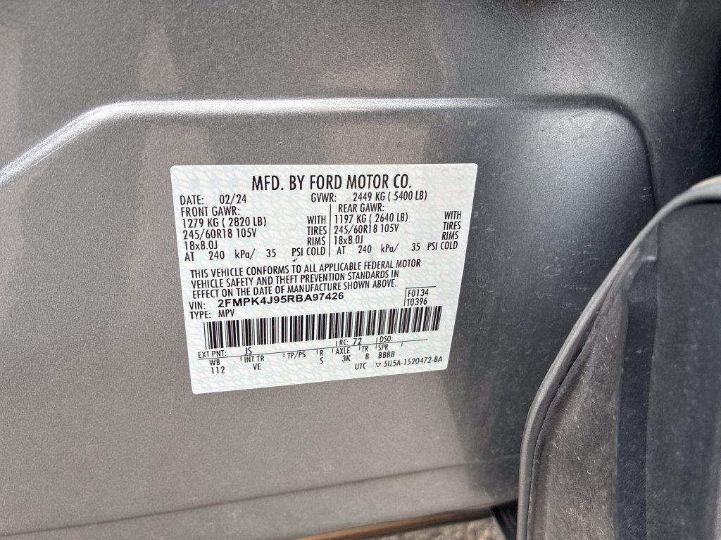 Used 2024 Ford Edge SEL AWD/4WD image 34