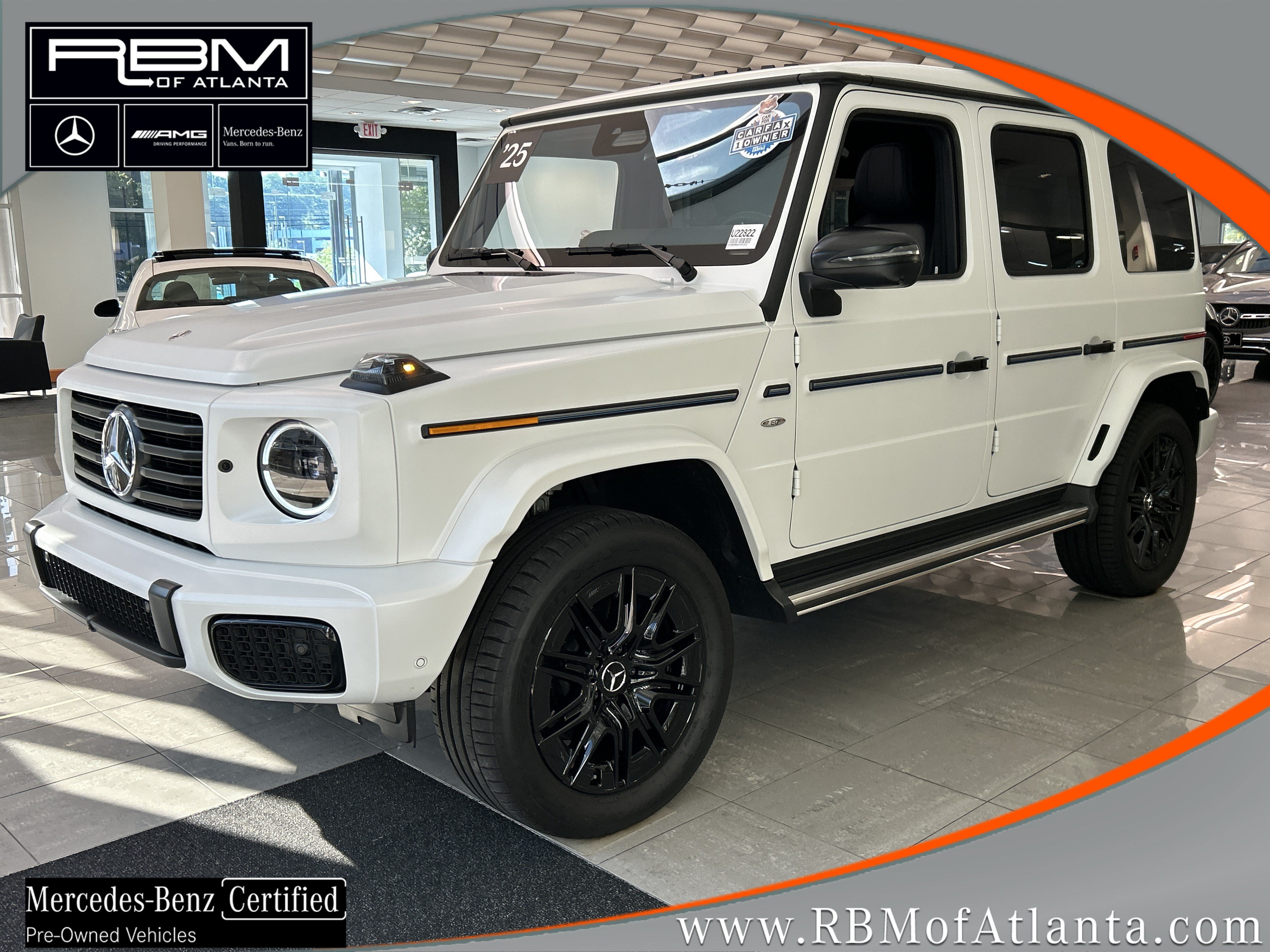 Certified 2025 Mercedes-Benz G 580 w/ EQ Technology