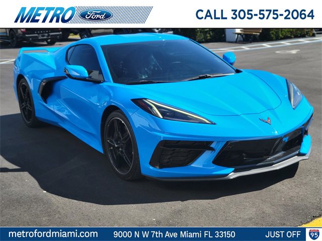 Used 2021 Chevrolet Corvette Stingray Preferred Cpe w/ Z51 Performance Package image 1