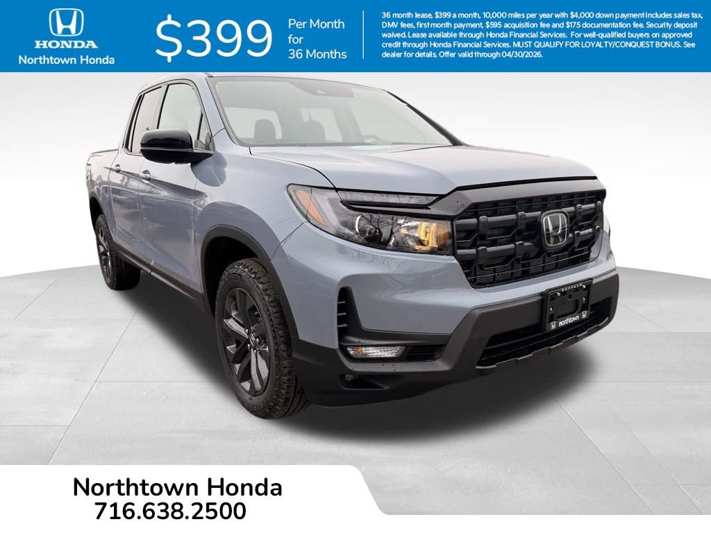 New 2026 Honda Ridgeline Sport