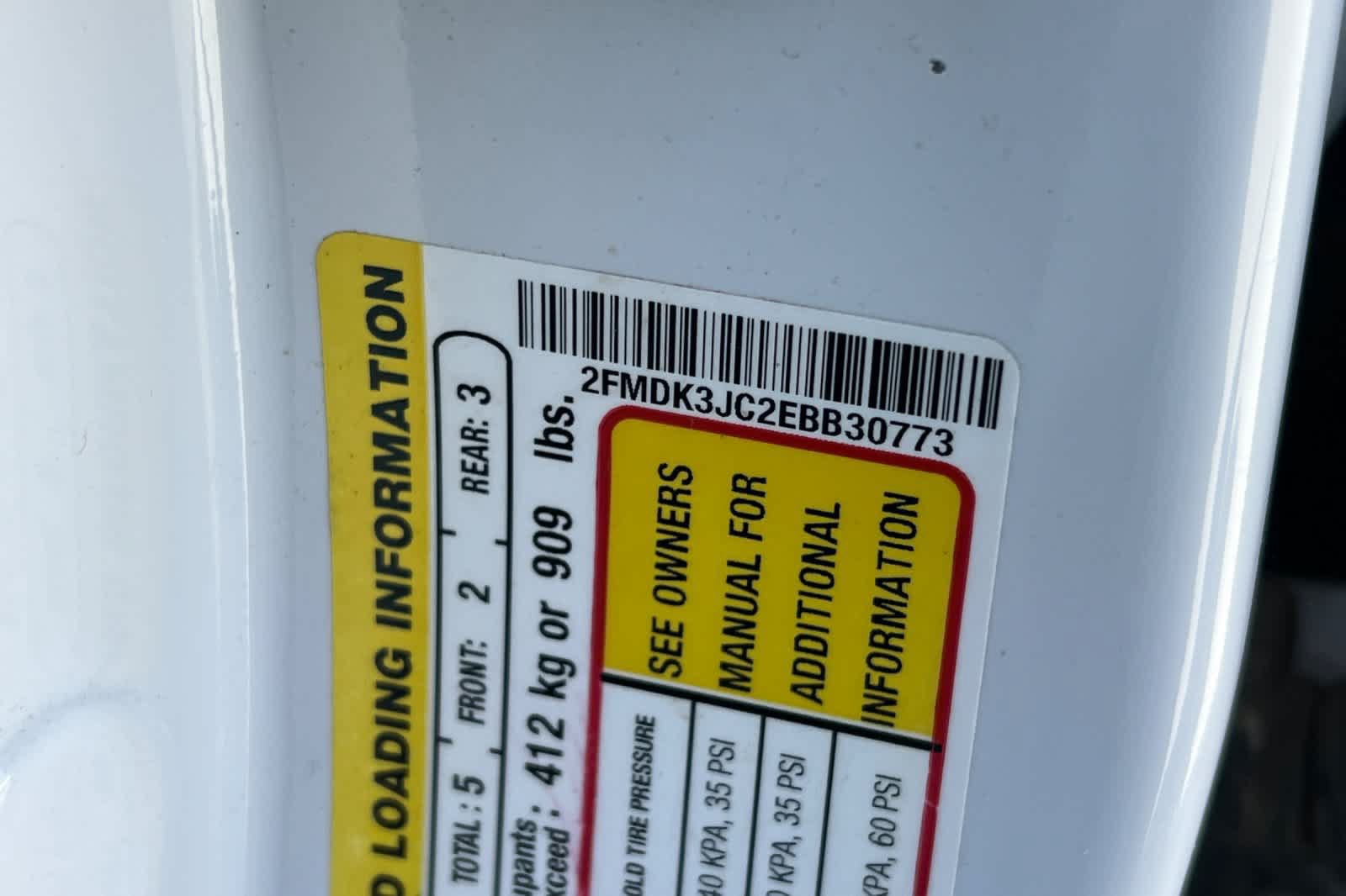 Used 2014 Ford Edge SEL w/ Equipment Group 205A FWD image 36