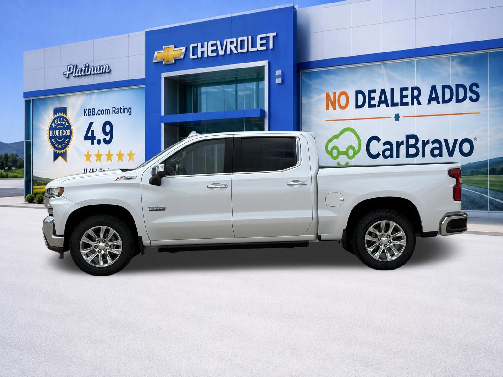 Used 2021 Chevrolet Silverado 1500 LTZ w/ Technology Package AWD/4WD image 4