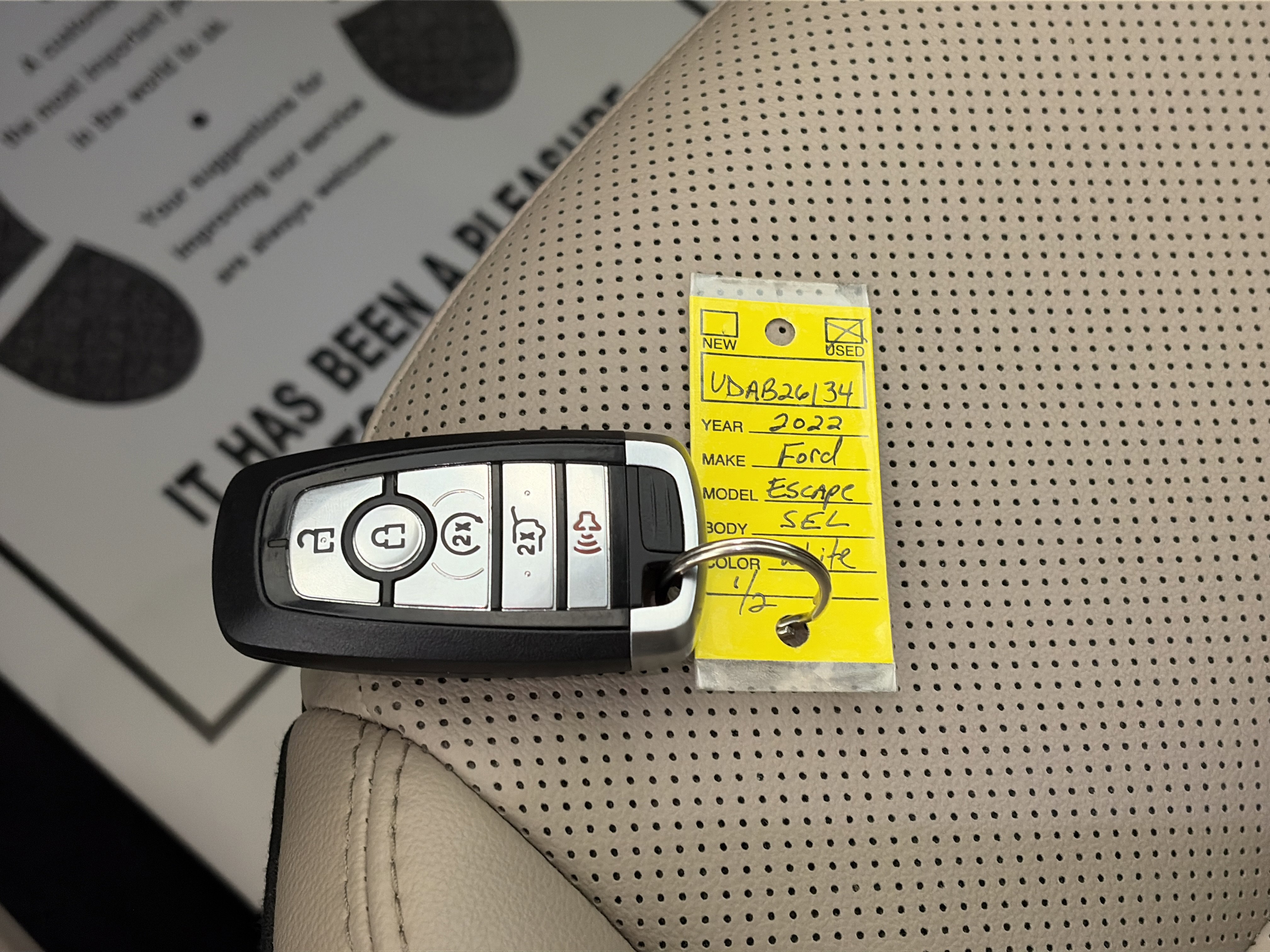 Used 2022 Ford Escape SEL image 32